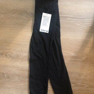 Lululemon Swift Speed HR Crop 23" Brushed- Size 4 Black